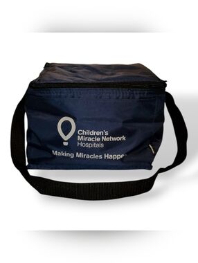 Children's Miracle Network Navy Logo Cooler Bag